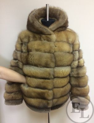 Куртка из меха соболя - 5