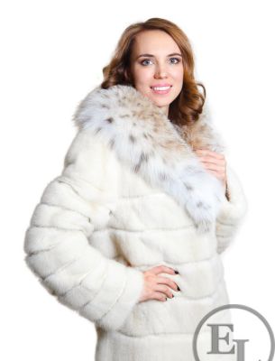 Белая норка