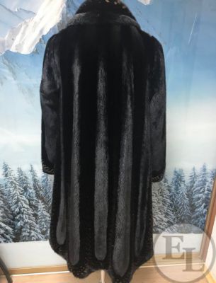Перешив норковой шубы с отделкой - 3